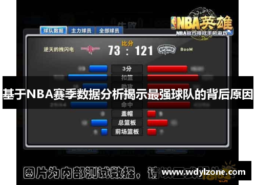 基于NBA赛季数据分析揭示最强球队的背后原因