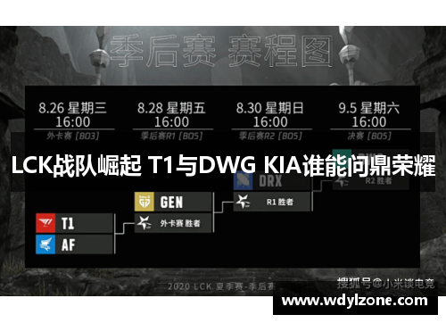 LCK战队崛起 T1与DWG KIA谁能问鼎荣耀